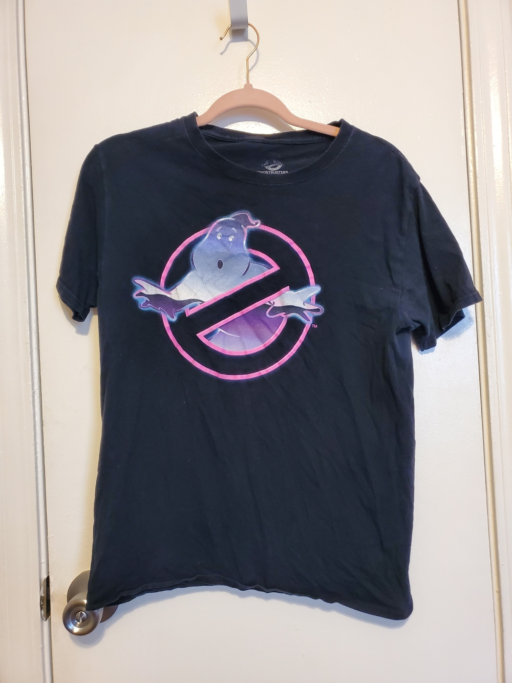 Black Ghostbusters Graphic Tee - Classic Logo